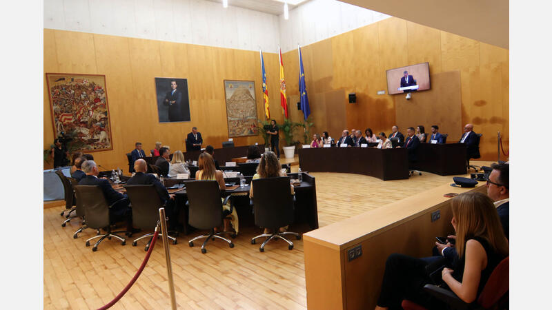 Toni Pérez re-elected mayor of Benidorm by absolute majority