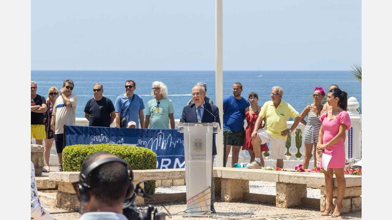 Benidorm pays homage to the Fallen at Sea and to the Navy