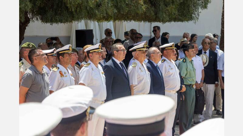 Benidorm pays homage to the Fallen at Sea and to the Navy
