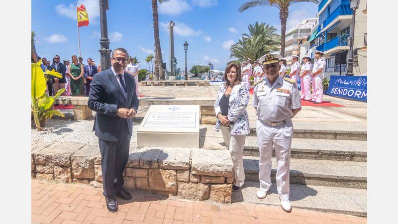 Benidorm pays homage to the Fallen at Sea and to the Navy