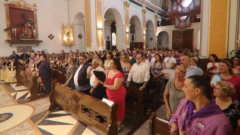 The announcement of Begoña Cano marks the beginning of the festivities of Virgen del Carmen in Benidorm