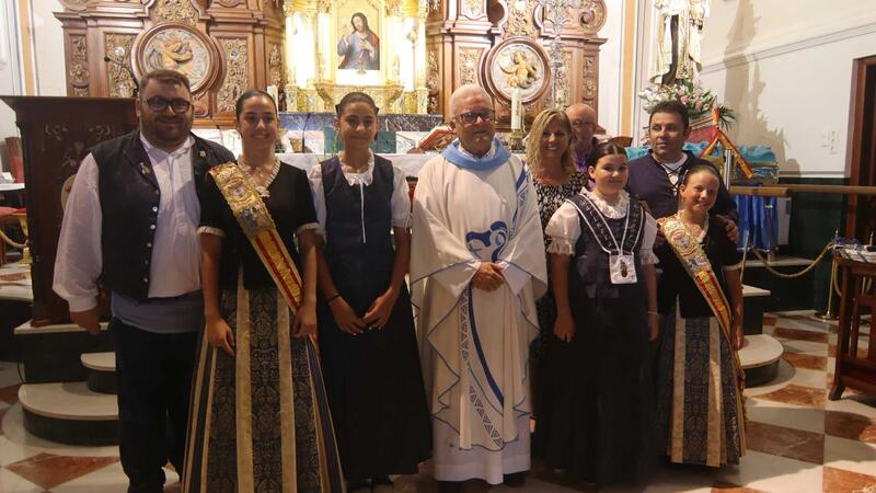 The announcement of Begoña Cano marks the beginning of the festivities of Virgen del Carmen in Benidorm