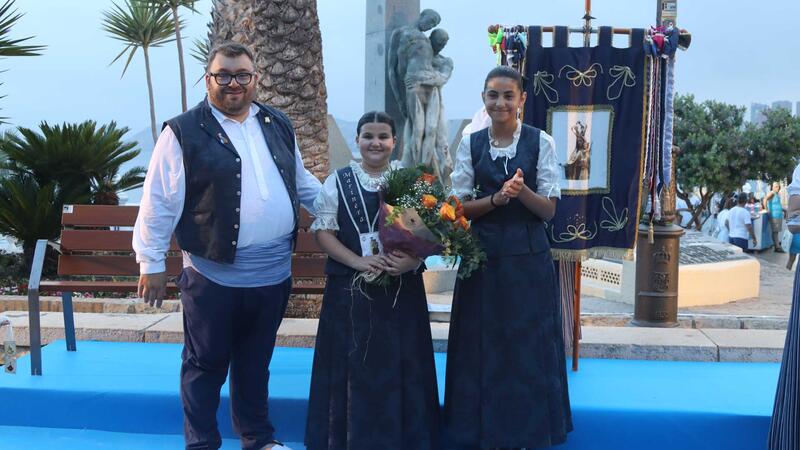 The announcement of Begoña Cano marks the beginning of the festivities of Virgen del Carmen in Benidorm
