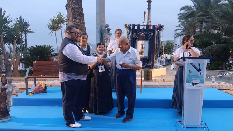 The announcement of Begoña Cano marks the beginning of the festivities of Virgen del Carmen in Benidorm