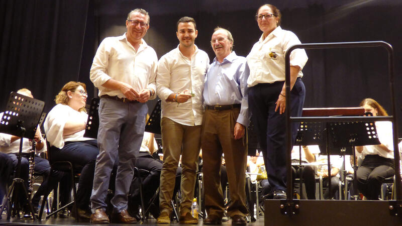 Posthumous tribute to Jaume Antón by Unión Musical, its honorary president