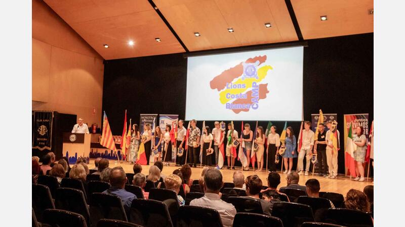 19 jóvens de 17 països participen en Benidorm en la Lions Costa Blanca Camp
