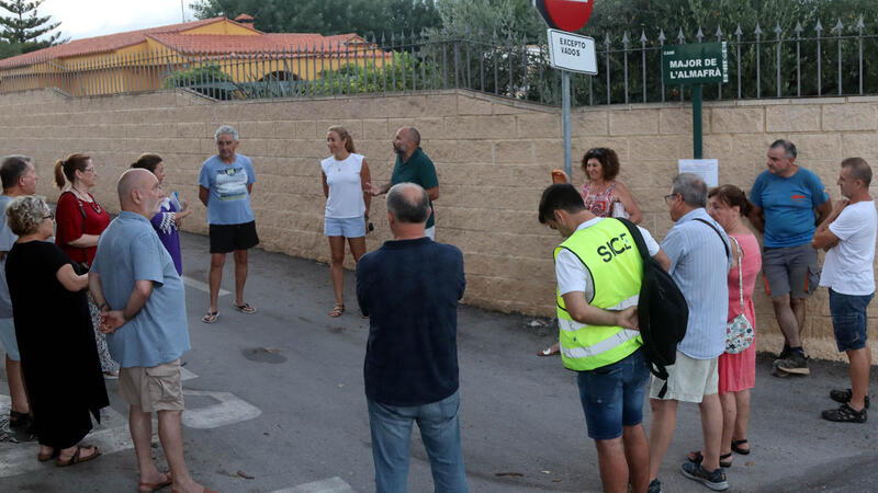 Benidorm renovará el alumbrado de l’Horta y eliminará posibles puntos oscuros en los caminos de la zona