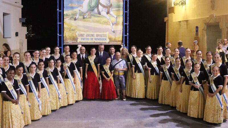 Benidorm festeja al patrón y presenta el cartel anunciador de les Festes Majors Patronals 2023