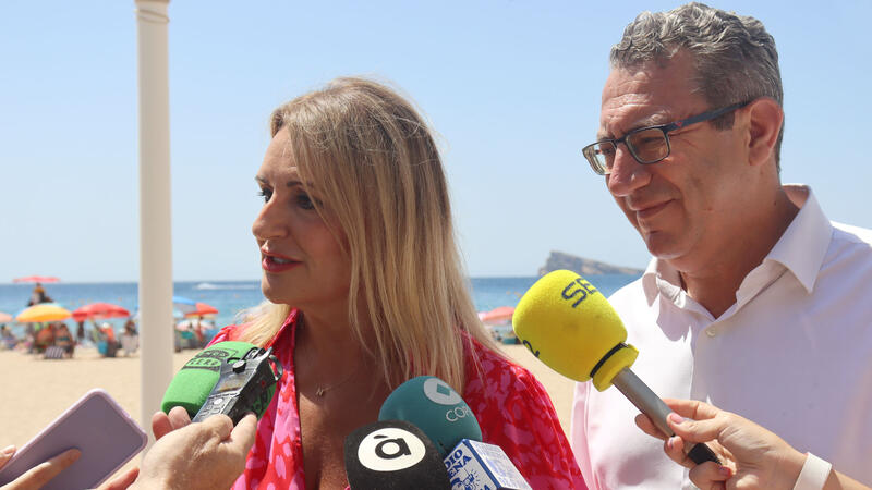 Minister Nuria Montes predicts in Benidorm that this could be "one of the best summers in the history" of the Valencian Community