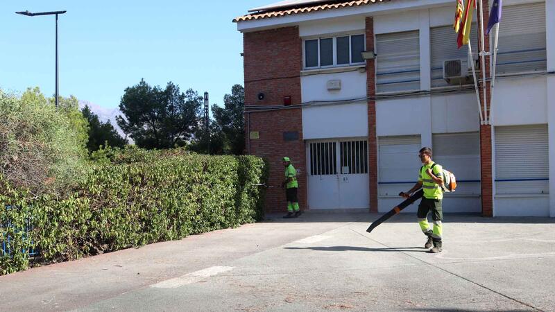 Benidorm acomete actuaciones de mejora y reparación en todos los colegios y escuelas infantiles de cara al inicio de curso 