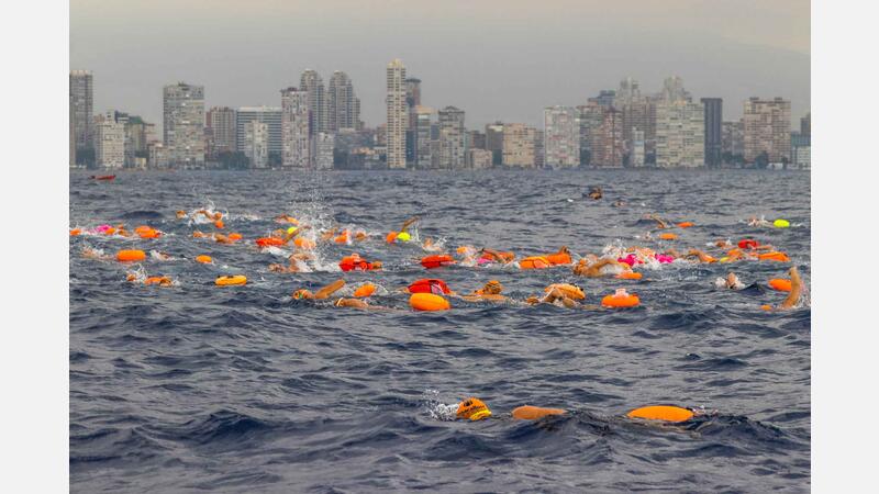 Miguel Bou prevails for the second time in the Popular Swimming Crossing