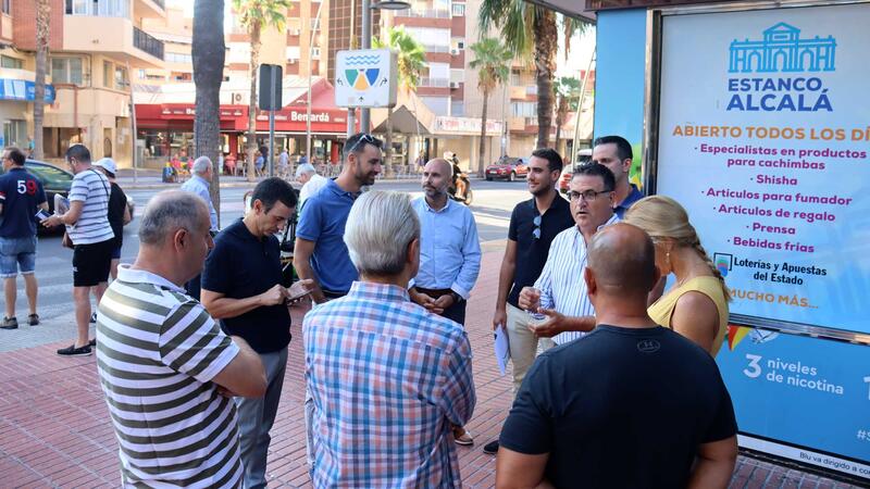 Benidorm inicia las últimas fases de la renovación de infraestructuras y mejora de la accesibilidad de la avenida Beniardá