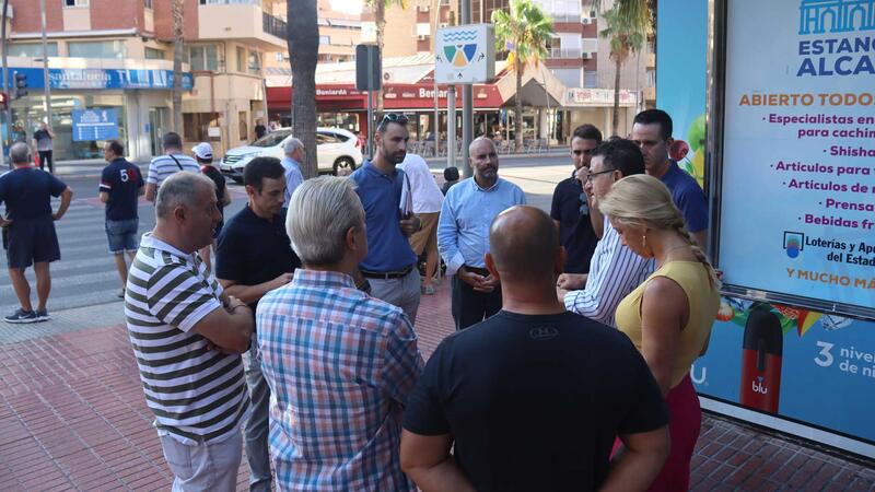 Benidorm inicia las últimas fases de la renovación de infraestructuras y mejora de la accesibilidad de la avenida Beniardá