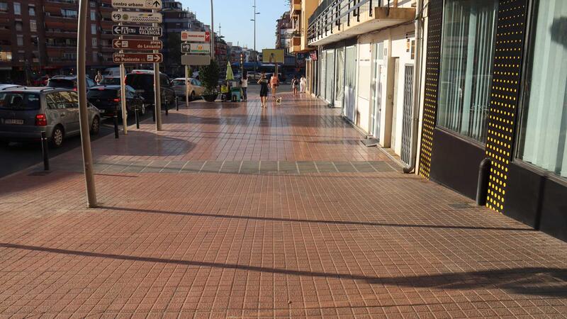 Benidorm inicia las últimas fases de la renovación de infraestructuras y mejora de la accesibilidad de la avenida Beniardá