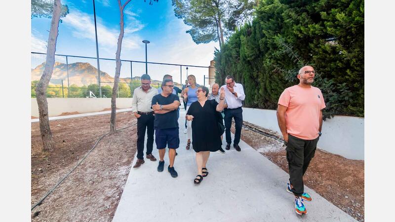 Benidorm incrementa les zones verdes de La Cala amb un nou parc en l