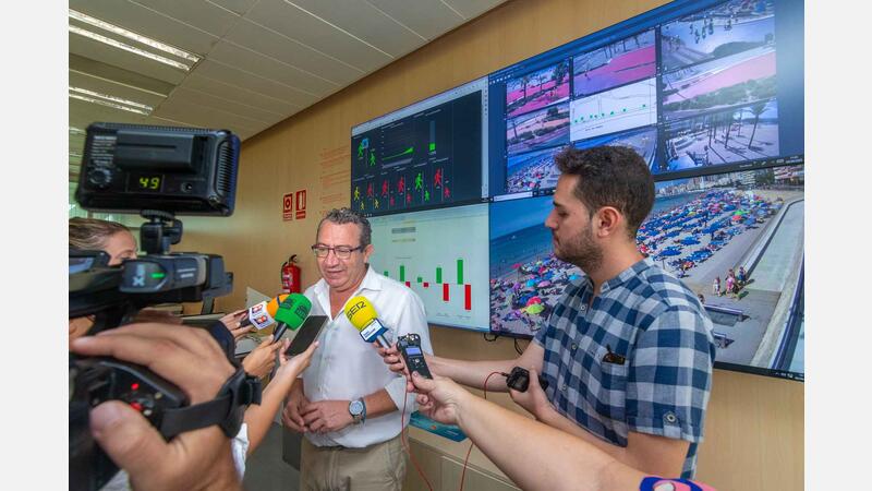 Benidorm implanta un sistema de monitoratge per a mesurar l