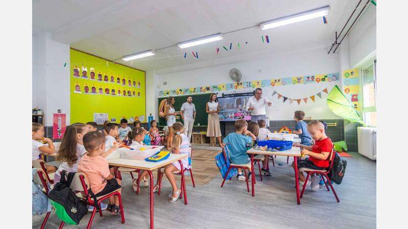 More than 8,100 children and teenagers return to school in Benidorm