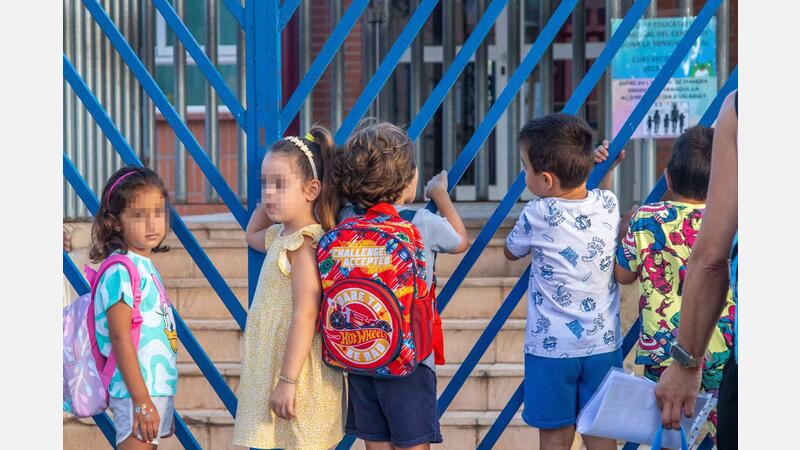 More than 8,100 children and teenagers return to school in Benidorm