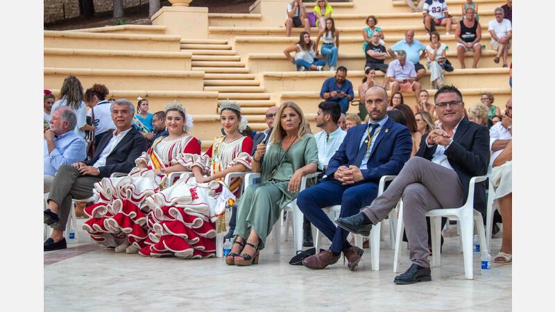Lucía Romero, reina de la Casa de Andalucía de Benidorm