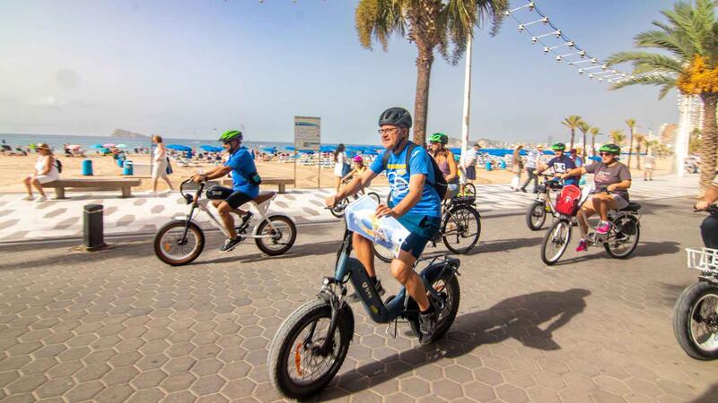 Domingo de bicicleta en Benidorm dentro de la Semana Europea de la Movilidad