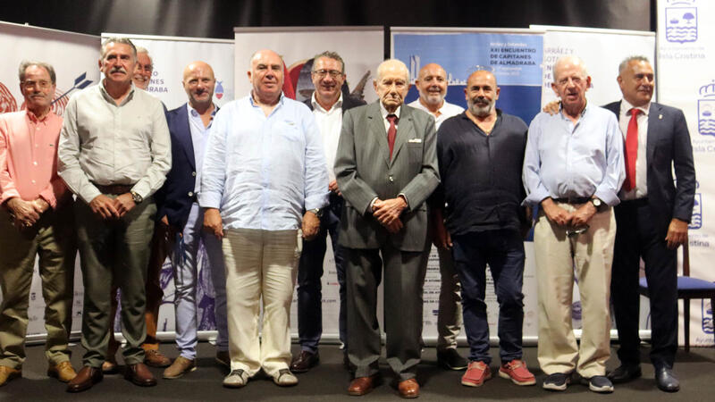 Vicente Zaragoza Casamayor from Benidorm, honored for a lifetime dedicated to the tuna fishing
