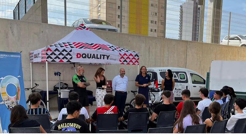 Xiquets i adolescents, protagonistes de les activitats per la Setmana Europea de la Mobilitat a Benidorm