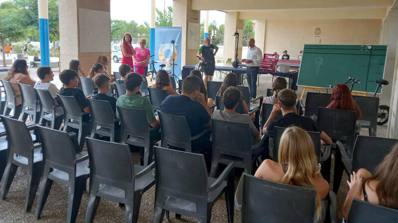 Xiquets i adolescents, protagonistes de les activitats per la Setmana Europea de la Mobilitat a Benidorm