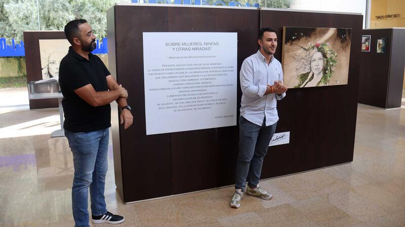 Benidorm acoge una exposición de dibujos del artista colombiano Fabián Salazar 