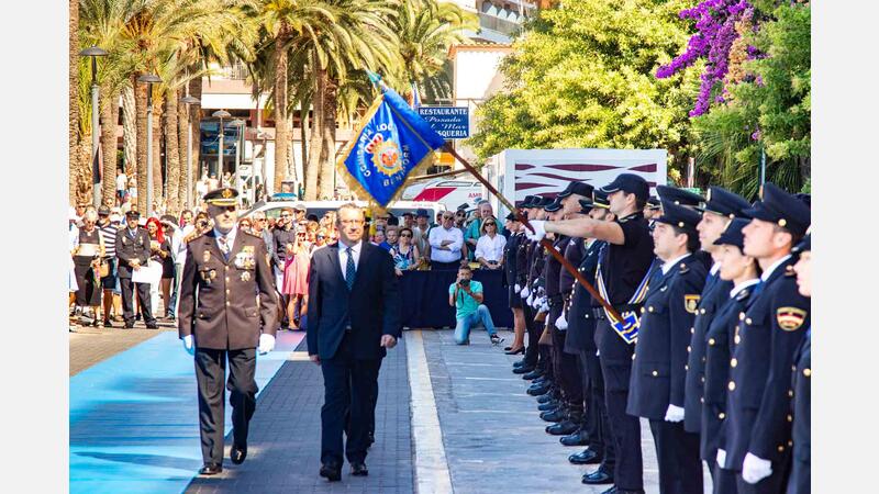 Benidorm celebra con un solemne acto el Día de la Policía Nacional