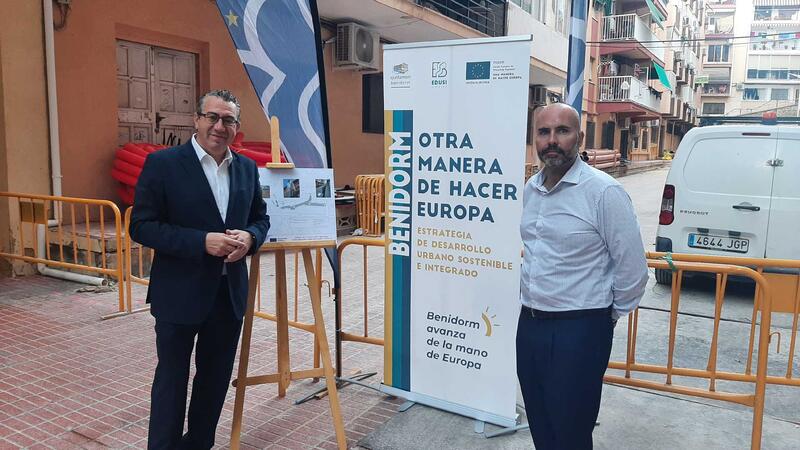 Benidorm arranca la segona fase de les obres de millora de mobilitat de Jaume I, l