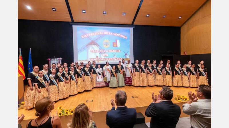 Alba Jiménez, Reina de la Vendimia, por segunda vez, en Benidorm