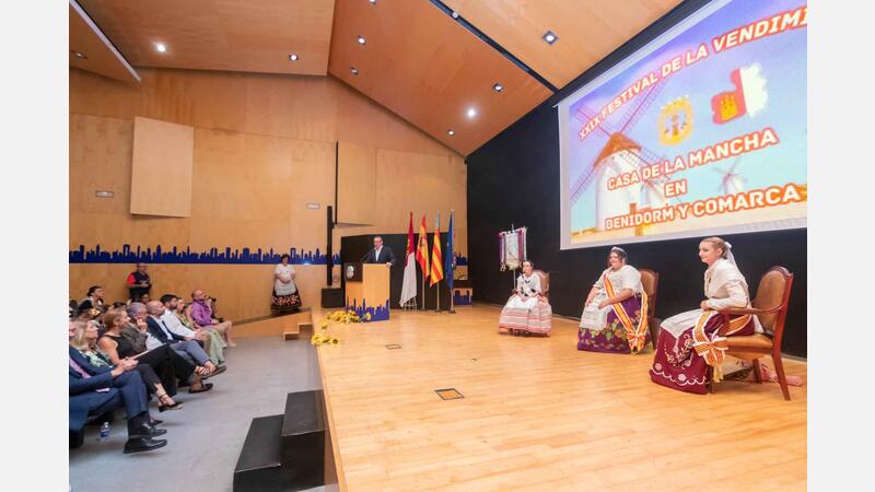 Alba Jiménez, Reina de la Vendimia, por segunda vez, en Benidorm