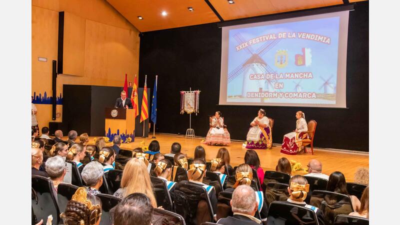 Alba Jiménez, Reina de la Vendimia, por segunda vez, en Benidorm