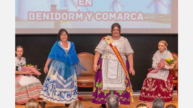 Alba Jiménez, Reina de la Vendimia, por segunda vez, en Benidorm