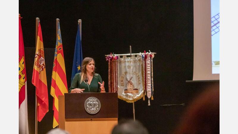 Alba Jiménez, Reina de la Vendimia, por segunda vez, en Benidorm
