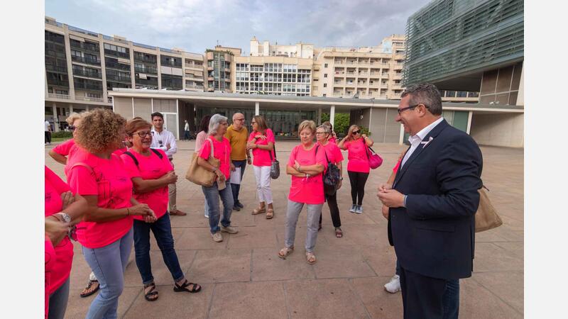 Benidorm joins Anémona in the fight against breast cancer