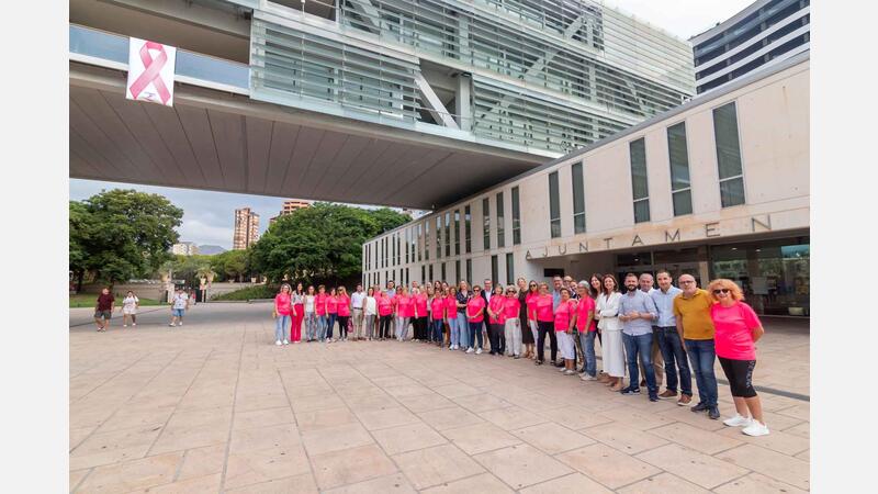 Benidorm joins Anémona in the fight against breast cancer