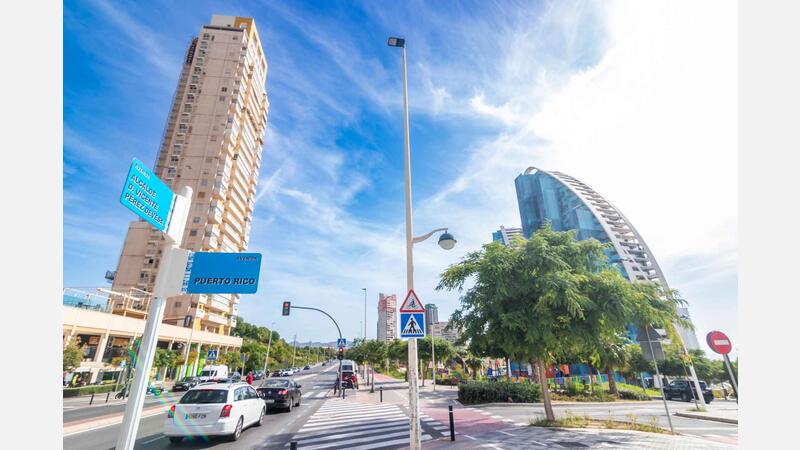 Benidorm requests a subsidy from the Provincial Council to improve accessibility and road safety