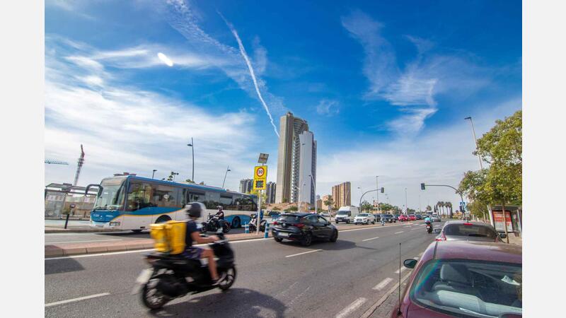 Benidorm requests a subsidy from the Provincial Council to improve accessibility and road safety