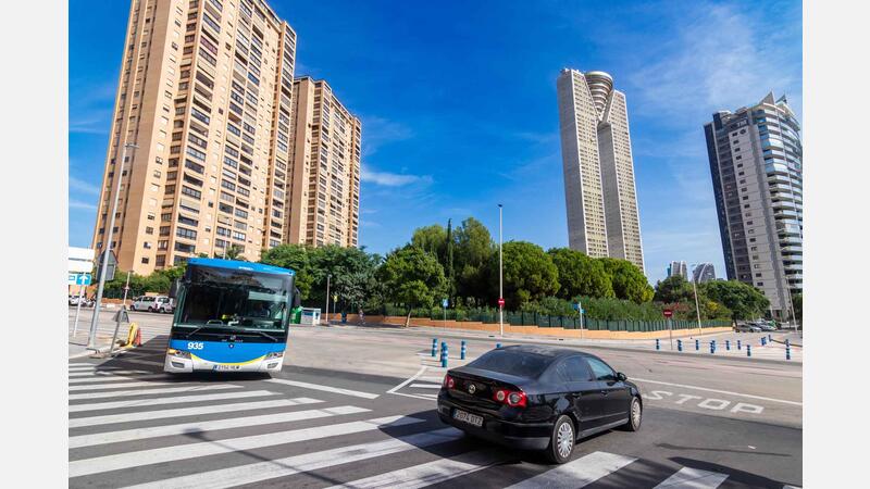 Benidorm requests a subsidy from the Provincial Council to improve accessibility and road safety