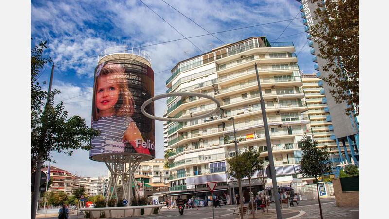 Benidorm congratulates Princess Leonor on her coming of age
