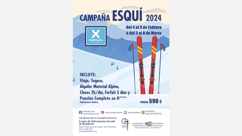 Campaña esquí 2024