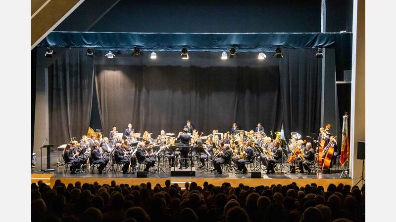 Concierto de ‘Festes’ de la Unión Musical de Benidorm en el Centre Cultural