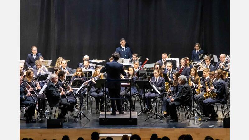 Concierto de ‘Festes’ de la Unión Musical de Benidorm en el Centre Cultural