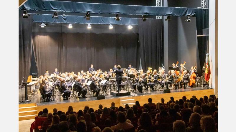 Concierto de ‘Festes’ de la Unión Musical de Benidorm en el Centre Cultural