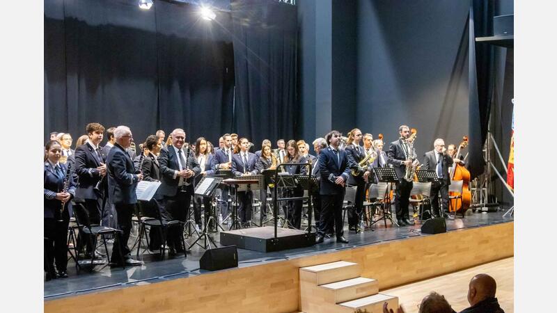 Concierto de ‘Festes’ de la Unión Musical de Benidorm en el Centre Cultural