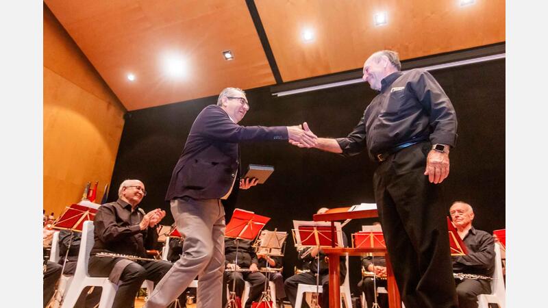 Gran éxito del concierto de la Banda Musical UDP Lliria-Camp de Túria-Serranos en el Salón de Actos de Benidorm