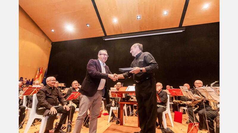 Gran éxito del concierto de la Banda Musical UDP Lliria-Camp de Túria-Serranos en el Salón de Actos de Benidorm