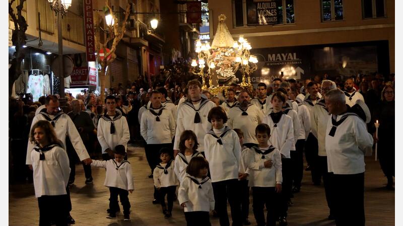 Fervour in the Mare de Déu procession