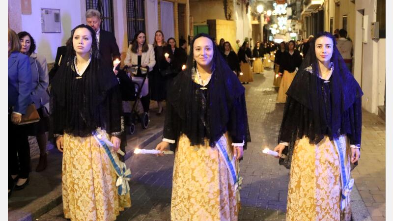 Fervour in the Mare de Déu procession